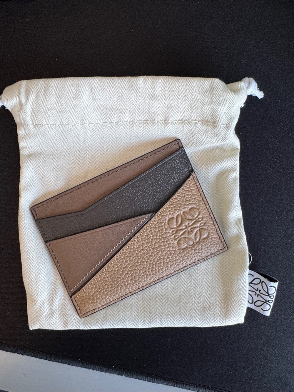 Loewe Puzzle Calfskin Card Holder